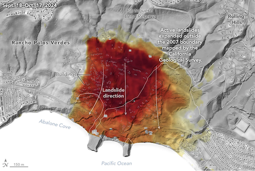 Aerial airplane image or an image of UAVSAR data